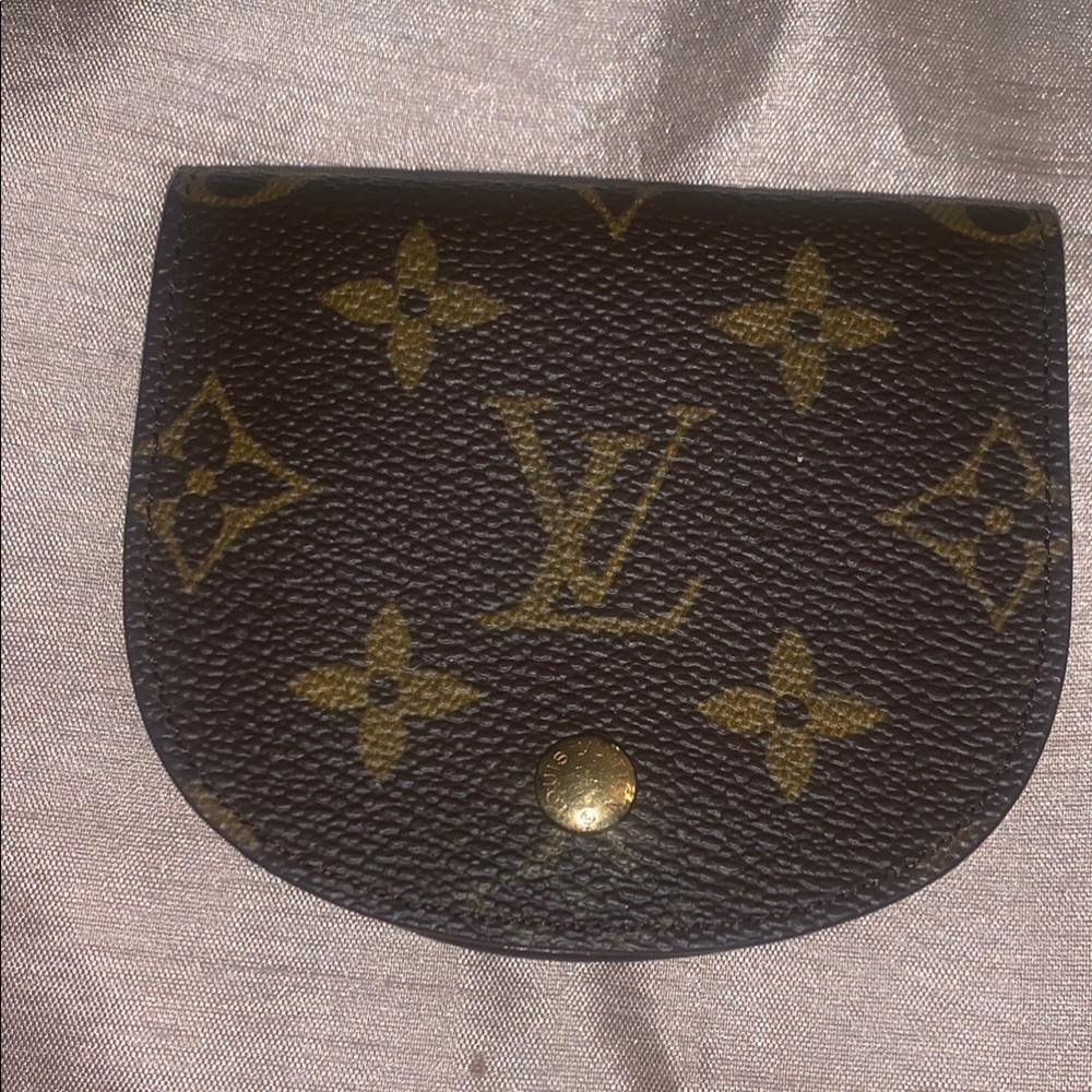 Louis Vuitton Brown Monogram Wallet with Luxurious Leather